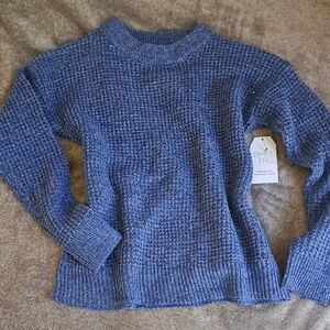 Time and Tru Women's Blue Sweater